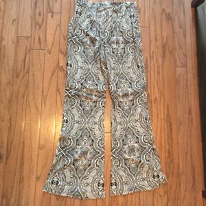 Zara Pants Sz M Blk&Wh